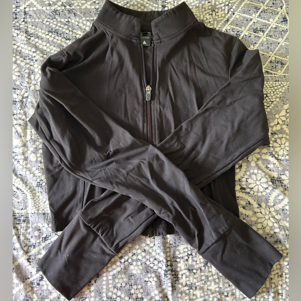 Black Zip-Up Jacket